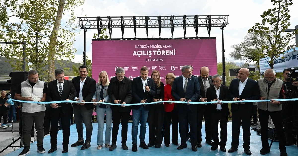 balikesirde balya kadikoy mesire alani acildi nthx7Rn3